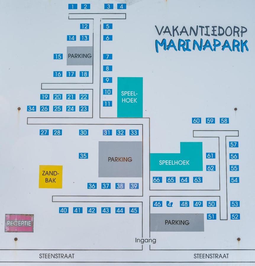 Westende Marinapark Bungalow Blue Middelkerke Eksteriør bilde